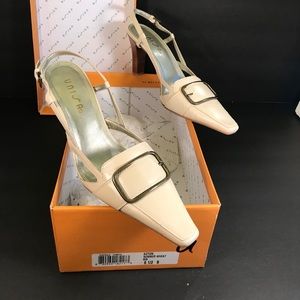 Cream heels